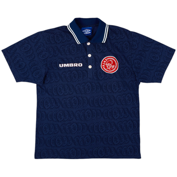 1997-98 Ajax Umbro Polo Shirt - 9/10 - (S)