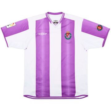 2003-04 Real Valladolid Home Shirt - 6/10 - (M)