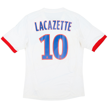 2012-13 Lyon Home Shirt Lacazette #10 - 6/10 - (M)
