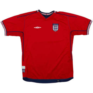 2002-04 England Away Shirt - 8/10 - (L.Boys)