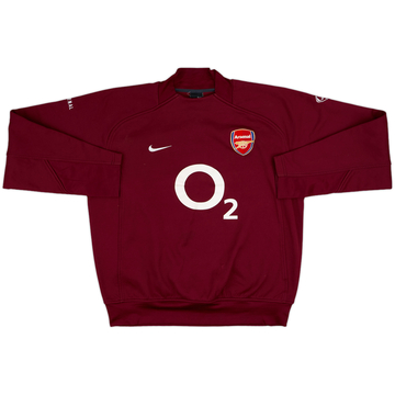 2005-06 Arsenal Nike Sweat Top - 8/10 - (L)