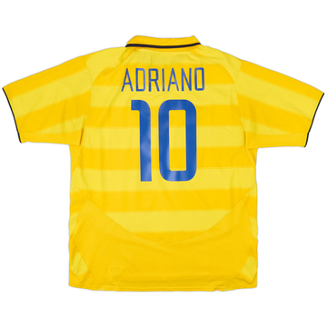 2003-04 Inter Milan Away Shirt Adriano #10 - 6/10 - (XL)