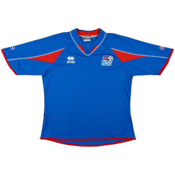 2006-08 Iceland Home Shirt - 8/10 - (S)