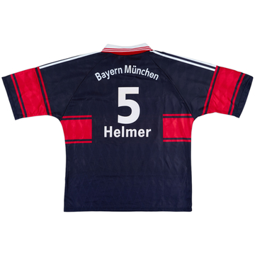 1997-99 Bayern Munich Home Shirt Helmer #5 - 8/10 - (XL)