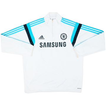 2014-15 Chelsea adidas 1/4 Zip Drill Top - 5/10 - (XL)