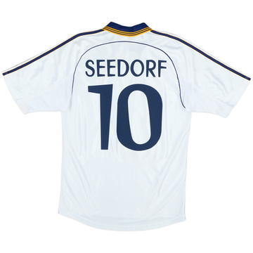 1998-00 Real Madrid Home Shirt Seedorf #10 - 8/10 - (M)
