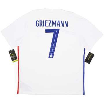 2020-21 France Away Shirt Griezmann #7 (XL)