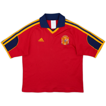 1999-02 Spain Home Shirt - 8/10 - (M.Boys)