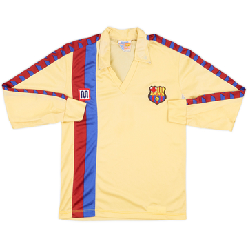 1982-85 Barcelona Away L/S Shirt - 7/10 - (L.Boys)