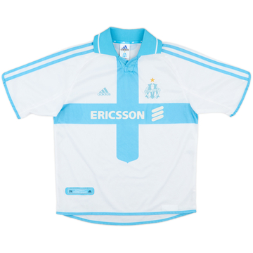 2000-01 Olympique Marseille Home Shirt - 8/10 - (Y)