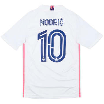 2020-21 Real Madrid Home Shirt Modric #10 - 9/10 - (S)