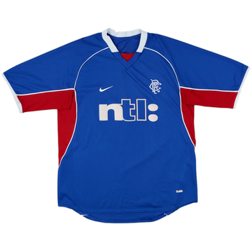 2001-02 Rangers Home Shirt - 7/10 - (S)
