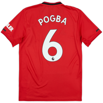 2019-20 Manchester United Home Shirt Pogba #6 - 7/10 - (S)