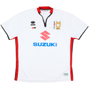 2015-16 MK Dons Home Shirt - 8/10 - (L)