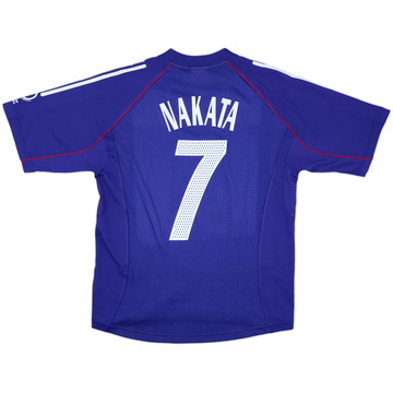 2002-04 Japan Home Shirt Nakata #7 - 8/10 - (M)