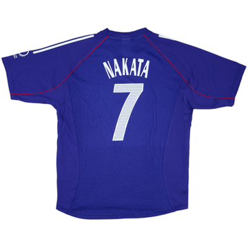 2002-04 Japan Home Shirt Nakata #7 - 9/10 - (XL)