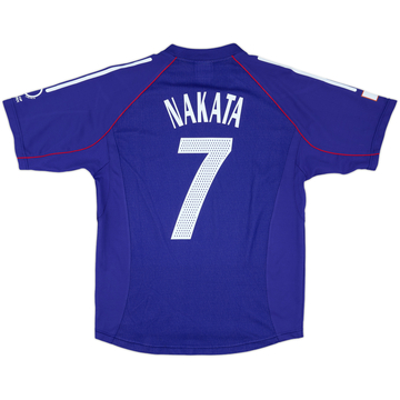 2002-04 Japan Home Shirt Nakata #7 - 9/10 - (M)