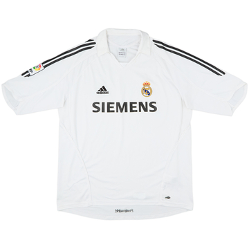 2005-06 Real Madrid Home Shirt - 5/10 - (XL)