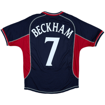 2000-01 Manchester United Third Shirt Beckham #7 - 9/10 - (M)
