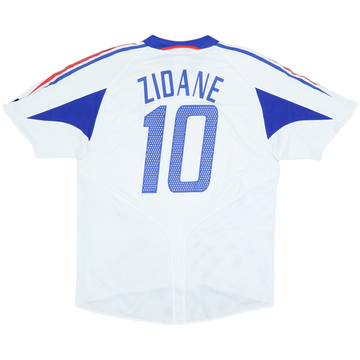 2004-06 France Away Shirt Zidane #10 - 6/10 - (XL)