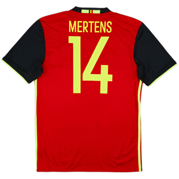 2016-17 Belgium Home Shirt Mertens #14 - 10/10 - (M)
