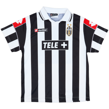 2000-01 Juventus Basic Home Shirt - 9/10 - (XL.Boys)