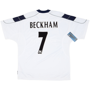 2000-01 Manchester United Away Shirt Beckham #7 (L)