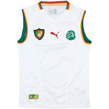 2002 Cameroon Away Vest Shirt - 9/10 - (M)