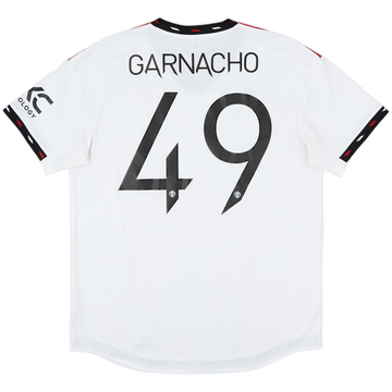 2022-23 Manchester United Authentic Away Shirt Garnacho #49 - 8/10 - (L)