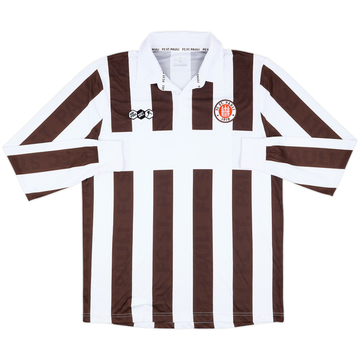 2011-12 St Pauli Home L/S Shirt - 9/10 - (XL)