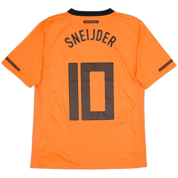 2010-11 Netherlands Home Shirt Sneijder #10 - 6/10 - (M)