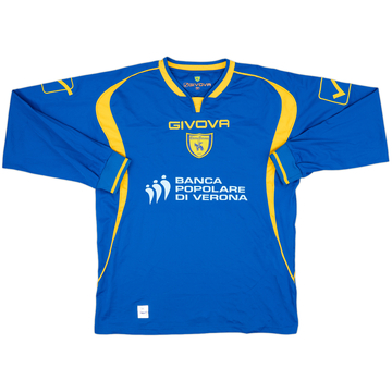 2009-10 Chievo Verona Givova Training L/S Shirt - 8/10 - (XL)