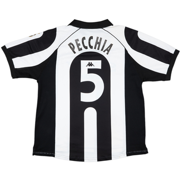 1997-98 Juventus Player Issue Home Shirt Pecchia #5 - 5/10 - (XL)