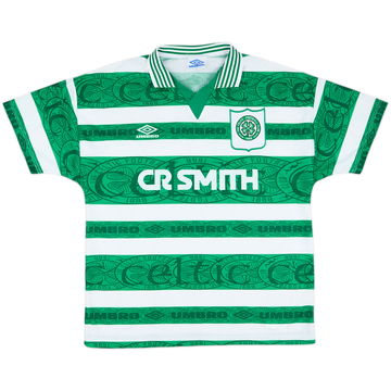 1995-97 Celtic Home Shirt - 9/10 - (L)