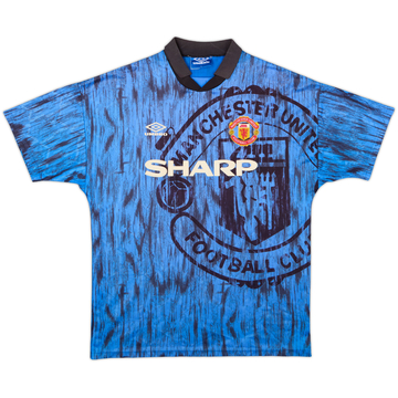 1992-93 Manchester United Away Shirt - 6/10 - (L)