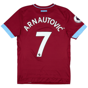 2018-19 West Ham Home Shirt Arnautovic #7 - 8/10 - (S)