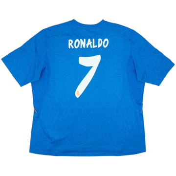 2013-14 Real Madrid Away Shirt Ronaldo #7 - 6/10 - (XXL)