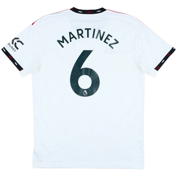 2022-23 Manchester United Away Shirt Martinez #6 - 8/10 - (L)