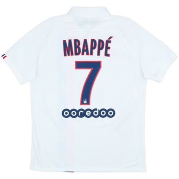 2019-20 Paris Saint-Germain Authentic Third Shirt Mbappe #7 - 8/10 - (L)