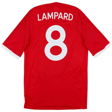 2010-11 England Away Shirt Lampard #8 - 8/10 - (S)