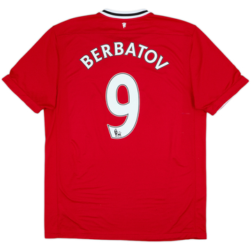 2011-12 Manchester United Home Shirt Berbatov #9 - 5/10 - (XL)