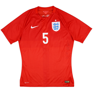 2014-15 England Player Issue Away Shirt #19 - 10/10 - (L)