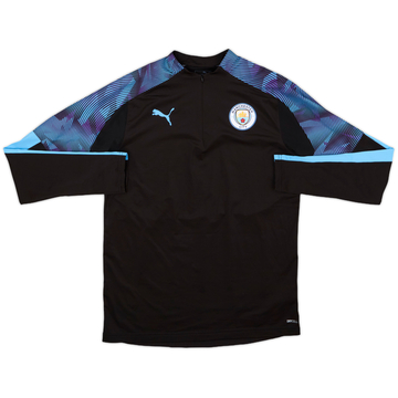2018-19 Manchester City Puma 1/4 Zip Training Top - 8/10 - (XL.Boys)