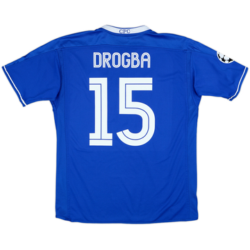 2003-05 Chelsea Home Shirt Drogba #15 - 8/10 - (M)