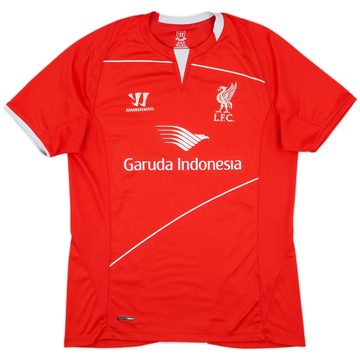 2014-15 Liverpool Warrior Training Shirt - 7/10 - (M)