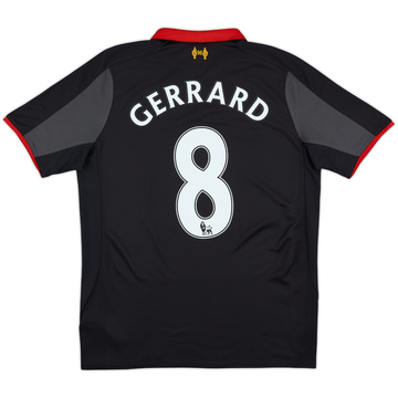 2014-15 Liverpool Third Shirt Gerrard #8 - 5/10 - (S)