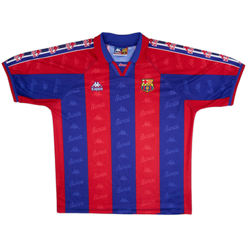 1995-97 Barcelona Home Shirt - 8/10 - (XXL)