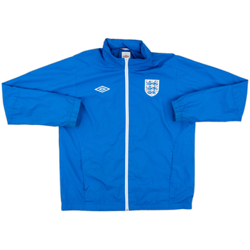 2010-11 England Umbro Hooded Rain Jacket - 5/10 - (L)