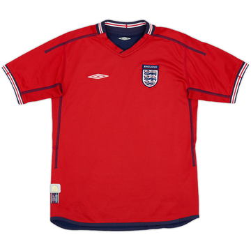 2002-04 England Away Shirt - 8/10 - (L.Boys)