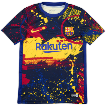2020-21 Barcelona Nike Training Shirt - 10/10 - (M.Boys)
